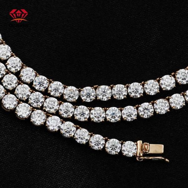 qian jian selling jewelry s925 hiphop bling exquisite diamond 4mm cz moissanite tennis chain, Silver
qian jian selling jewelry s925 hiphop bling exquisite diamond 4mm cz moissanite tennis chain, Silver