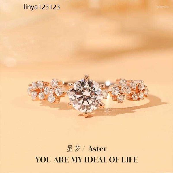jewelry pouches d-colored synthetic moissanite diamond ring 1 carat eight hearts and arrows star dream female, Pink;blue
jewelry pouches d-colored synthetic moissanite diamond ring 1 carat eight hearts and arrows star dream female, Pink;blue