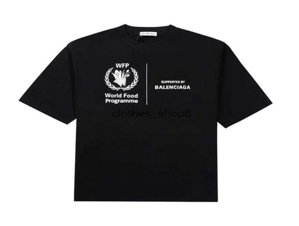 designer t shirt balencaga summer hoodies bac world food program wfp wheat print short sleeve tshirt men and women l2348849, White;black
designer t shirt balencaga summer hoodies bac world food program wfp wheat print short sleeve tshirt men and women l2348849, White;black