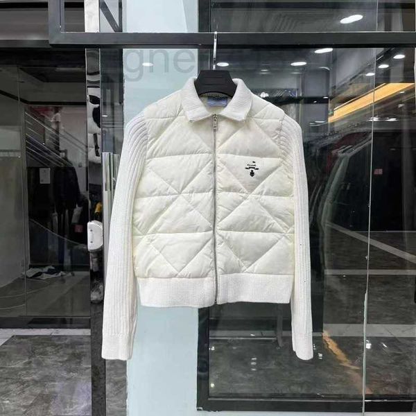 women's jackets designer this down sweater is a combination knit zipper warm jacket bf1f, Black;brown
women's jackets designer this down sweater is a combination knit zipper warm jacket bf1f, Black;brown