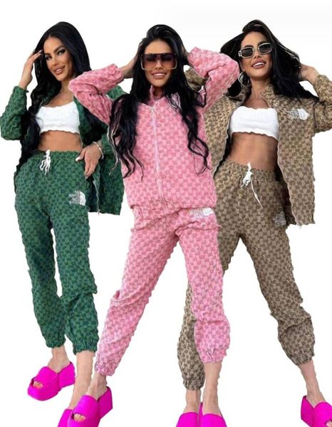 women's suits 2023 autumn new embroidery zipper women's set luxury ggity brand women's two piece set, White
women's suits 2023 autumn new embroidery zipper women's set luxury ggity brand women's two piece set, White