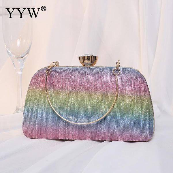 evening bags fashion women clutch bag handbag female elegant multi colors rainbow tote for ladies wedding party purse clutches 230831
evening bags fashion women clutch bag handbag female elegant multi colors rainbow tote for ladies wedding party purse clutches 230831
