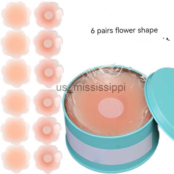 breast pad 6 pairs silicone nipple cover reusable women breast petals lift invisible bra pasties adhesive bra pads sticker cubre x0831
breast pad 6 pairs silicone nipple cover reusable women breast petals lift invisible bra pasties adhesive bra pads sticker cubre x0831