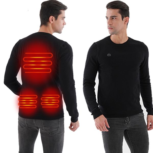 men's sweaters winter usb heating sweater men heated warm clothing male knit long-sleeved sweaters outdoor electric heat jacket p5102 2, White;black
men's sweaters winter usb heating sweater men heated warm clothing male knit long-sleeved sweaters outdoor electric heat jacket p5102 2, White;black
