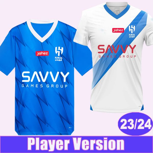23 24 al-hilal saudi salem neves soccer jerseys player version carrillo d. sergej koulibaly al-shehri home blue away football shirts uniform, Black;yellow
23 24 al-hilal saudi salem neves soccer jerseys player version carrillo d. sergej koulibaly al-shehri home blue away football shirts uniform, Black;yellow
