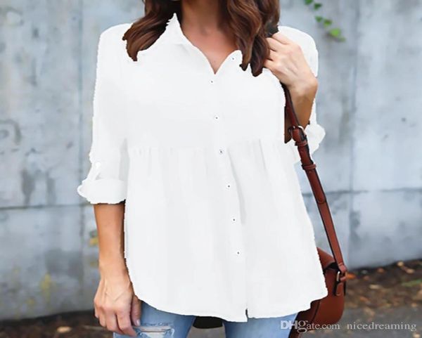 comfortabl summer women clothes long t shirts chiffon turn down collar folded blouse button long sleeve t shirt casual blusas4441123, White
comfortabl summer women clothes long t shirts chiffon turn down collar folded blouse button long sleeve t shirt casual blusas4441123, White