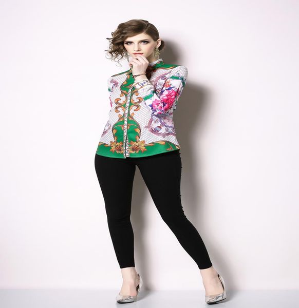 spring summer fall runway baroque floral print collar long sleeve button front womens ladies casual office ol work party shir3869133, White
spring summer fall runway baroque floral print collar long sleeve button front womens ladies casual office ol work party shir3869133, White