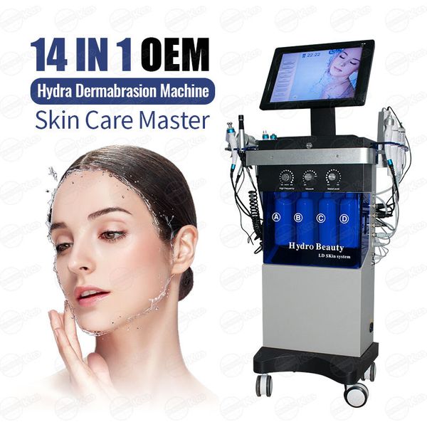 multifunctional 14 in 1 rf skin cleaning blackhead removal hydro facial water microdermabrasion facial acne treatment beauty machine
multifunctional 14 in 1 rf skin cleaning blackhead removal hydro facial water microdermabrasion facial acne treatment beauty machine