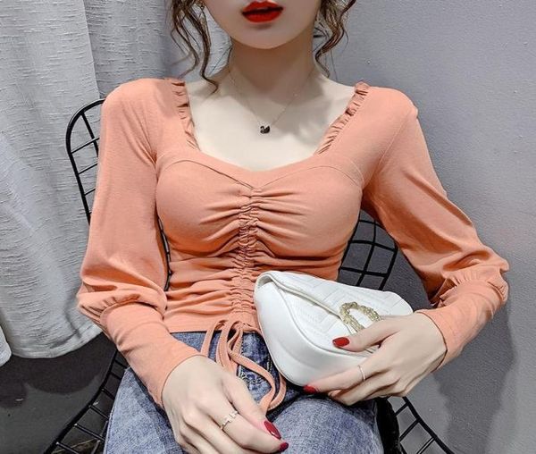 blouse women drawstring long sleeve shirts 2020 fall women039s clothing slim fit blusas ropa de mujer4743987, White
blouse women drawstring long sleeve shirts 2020 fall women039s clothing slim fit blusas ropa de mujer4743987, White