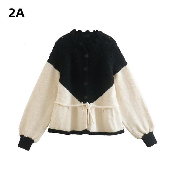 womens sweaters 2aba autumn winter sweater fashion clothes knitwear loose cardigan coat retro black and white stitching 230831, White;black
womens sweaters 2aba autumn winter sweater fashion clothes knitwear loose cardigan coat retro black and white stitching 230831, White;black