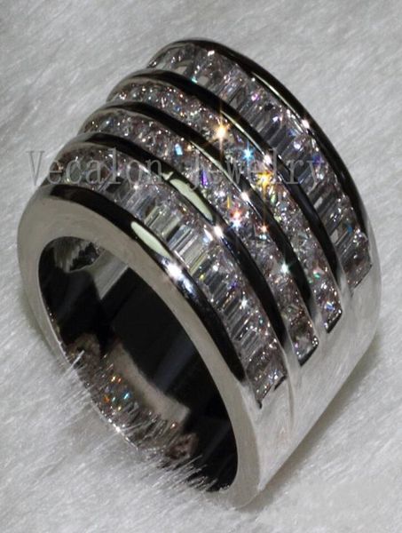 vecalon fashion ring princess cut cz diamond engagement wedding band ring for women 10kt white gold filled party finger ring6431085, Slivery;golden
vecalon fashion ring princess cut cz diamond engagement wedding band ring for women 10kt white gold filled party finger ring6431085, Slivery;golden