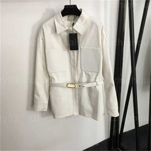 denim jacket designer women coats shirts patchwork leather double pockets metallic waist button waist cinching long sleeve shirt jackets wom, Black;brown
denim jacket designer women coats shirts patchwork leather double pockets metallic waist button waist cinching long sleeve shirt jackets wom, Black;brown