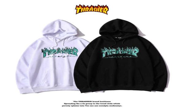autumn brand thrashe flame sweater for men and women ghost green fire thin pure cotton terry loose long sve couple1317639, Black
autumn brand thrashe flame sweater for men and women ghost green fire thin pure cotton terry loose long sve couple1317639, Black