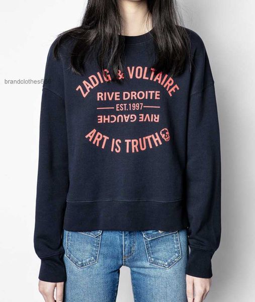 23ss zadig voltaire designer sweatshirt fashion new women clothing classic letter printing white round neck pullover jumper sweater
23ss zadig voltaire designer sweatshirt fashion new women clothing classic letter printing white round neck pullover jumper sweater