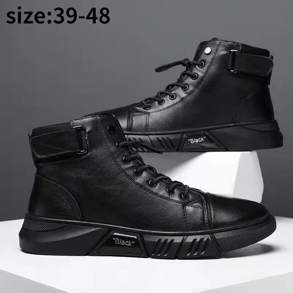 boots autumn high work shoes for men platform ankle boots fashion quality boots outdoor booties zapatos de hombre 230830, Black
boots autumn high work shoes for men platform ankle boots fashion quality boots outdoor booties zapatos de hombre 230830, Black