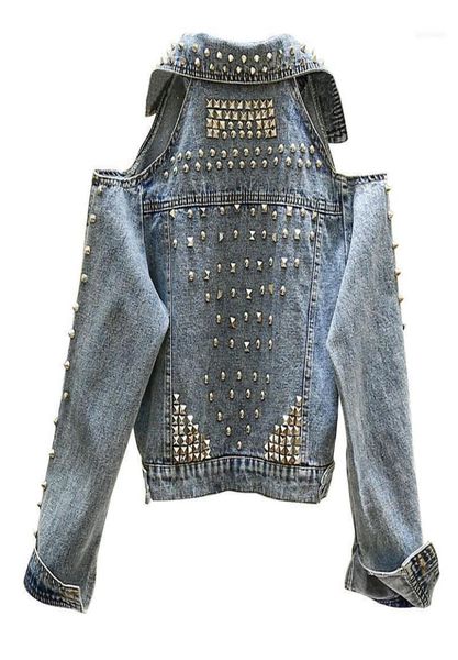 women039s jackets european vintage off shoulder jean jacket woman rivet loose coat long sleeve denim streetwear15245921, Black;brown
women039s jackets european vintage off shoulder jean jacket woman rivet loose coat long sleeve denim streetwear15245921, Black;brown