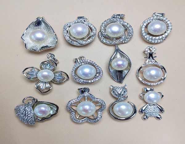 whole freshwater pearl pendant 925 sliver pendant 36 styles diy pearl necklace for women fashion jewelry without chain xmas we8362453, Silver
whole freshwater pearl pendant 925 sliver pendant 36 styles diy pearl necklace for women fashion jewelry without chain xmas we8362453, Silver