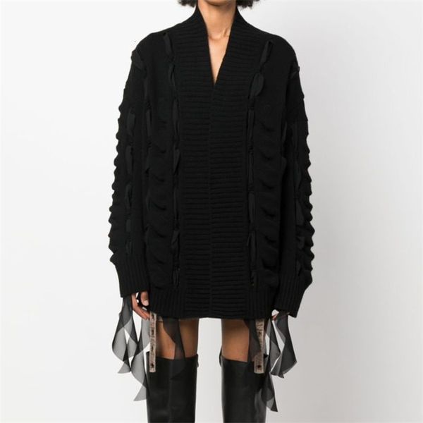 women's sweater's sweater autumn 2023 korean fashion mesh splice knitted cardigan wool blend long sleeved y2k vintage stretch knit, White;black
women's sweater's sweater autumn 2023 korean fashion mesh splice knitted cardigan wool blend long sleeved y2k vintage stretch knit, White;black