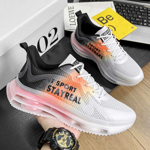 mens new style running shoes comfortable fashion sneakers orange blue green jelly sole youth sports trainers size 39-46
mens new style running shoes comfortable fashion sneakers orange blue green jelly sole youth sports trainers size 39-46