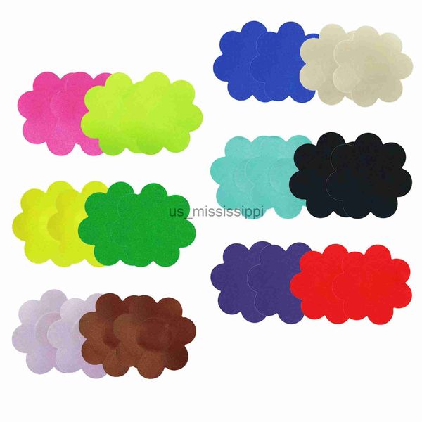 breast pad 10 pairslot colorful satin flower nipple cover disposable breast pasties invisible bra stickers x0831
breast pad 10 pairslot colorful satin flower nipple cover disposable breast pasties invisible bra stickers x0831