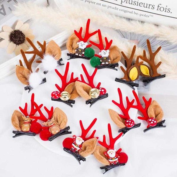 christmas hairpin hair accessories children's hairpin set antler pair gift party duck beak clip, Slivery;white
christmas hairpin hair accessories children's hairpin set antler pair gift party duck beak clip, Slivery;white