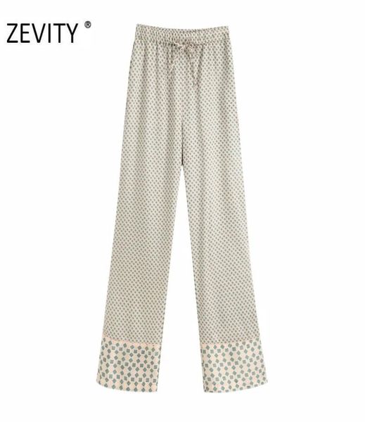 zevity women vintage geometric print hem patchwork straight pants female elastic waist casual trousers chic bow tied pants p9215600827, Black;white
zevity women vintage geometric print hem patchwork straight pants female elastic waist casual trousers chic bow tied pants p9215600827, Black;white