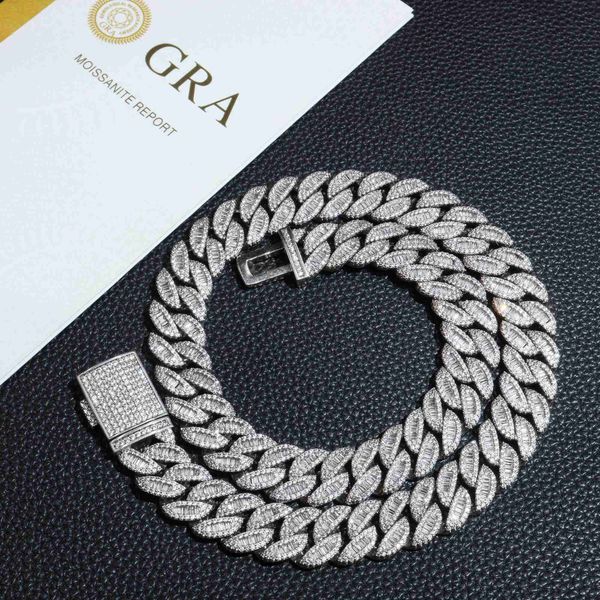 16mm moissanite chain hip hop jewelry men necklace vvs hip hop sterling silver 925 jewellery luxury cuban link chain
16mm moissanite chain hip hop jewelry men necklace vvs hip hop sterling silver 925 jewellery luxury cuban link chain