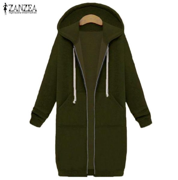 whole zanzea women 2017 autumn winter casual long hoodies sweatshirt coat zip up outerwear hooded jacket plus size outwear to8824654, Black
whole zanzea women 2017 autumn winter casual long hoodies sweatshirt coat zip up outerwear hooded jacket plus size outwear to8824654, Black