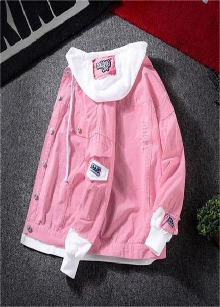 autumn vintage denim women039s jacket korean ripped hole casual basic coat ladies hooded harajuku jeans jackets for women 2020 6239017, Black;brown
autumn vintage denim women039s jacket korean ripped hole casual basic coat ladies hooded harajuku jeans jackets for women 2020 6239017, Black;brown
