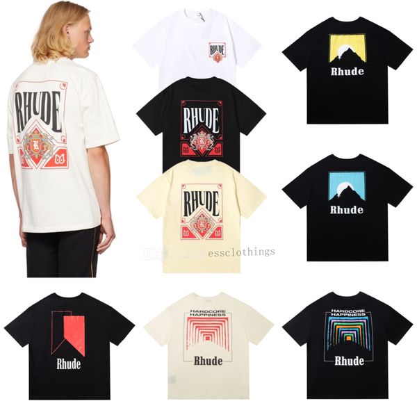 summer rh designers mens rhude shirt for mens letter polos t shirt embroidery womens tshirts clothing short sleeved large plus size, White;black
summer rh designers mens rhude shirt for mens letter polos t shirt embroidery womens tshirts clothing short sleeved large plus size, White;black