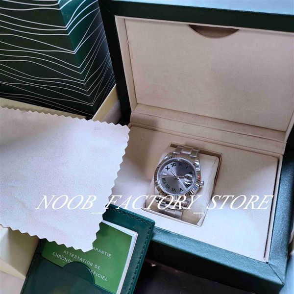 bp factory watch 41mm 126300 roman wimbledon new v2 jubilee strap wristwatches 2813 automatic movement stainless steel diving lumi228e, Slivery;brown
bp factory watch 41mm 126300 roman wimbledon new v2 jubilee strap wristwatches 2813 automatic movement stainless steel diving lumi228e, Slivery;brown