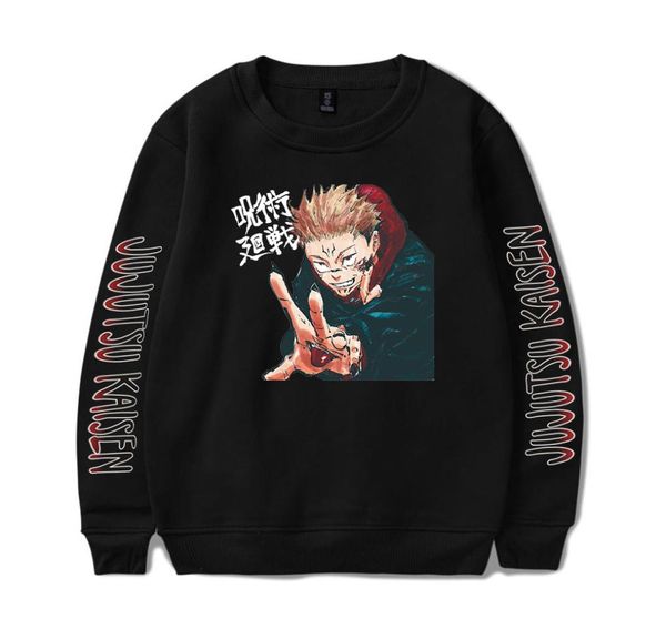 jujutsu kaisen sweatshirt oneck tracksuit womenmen long sleeve casual sweatshirts 2020 new japanese anime clothes c11184821212, Black
jujutsu kaisen sweatshirt oneck tracksuit womenmen long sleeve casual sweatshirts 2020 new japanese anime clothes c11184821212, Black