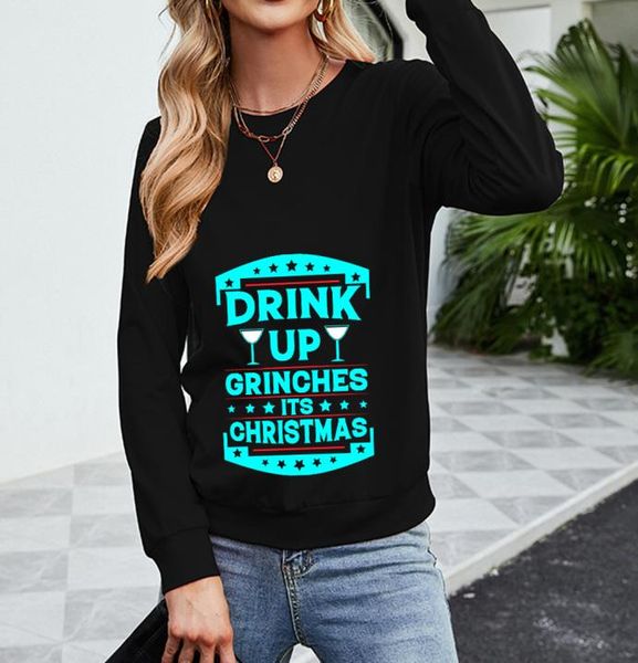 women oneck hoodies long sleeve sweatshirts autumn winter christmas pattern letter printing casual sport pullovers ladies apparel9534411, Black
women oneck hoodies long sleeve sweatshirts autumn winter christmas pattern letter printing casual sport pullovers ladies apparel9534411, Black
