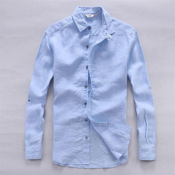 italy pure linen shirts men summer long sleeve men shirt solid casual shirts man classic shirt mens flax chemise263b, White;black
italy pure linen shirts men summer long sleeve men shirt solid casual shirts man classic shirt mens flax chemise263b, White;black