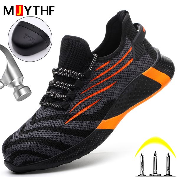boots fashion safety shoes man work sneakers steel toe shoes work boots anti-puncture indestructible shoes mens industrial shoes 50 230830, Black
boots fashion safety shoes man work sneakers steel toe shoes work boots anti-puncture indestructible shoes mens industrial shoes 50 230830, Black