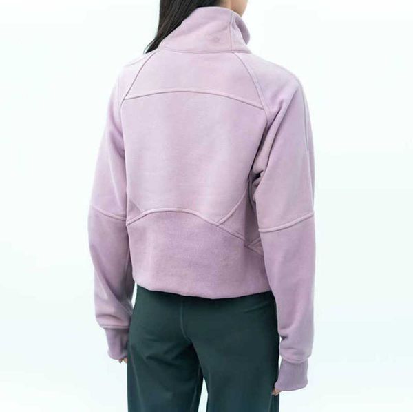 yoga outfits lus women fitness hoodies runing jacket ladies sport half zipper sweatshirt thick loose short style coat with fleece thumb hole, Black
yoga outfits lus women fitness hoodies runing jacket ladies sport half zipper sweatshirt thick loose short style coat with fleece thumb hole, Black