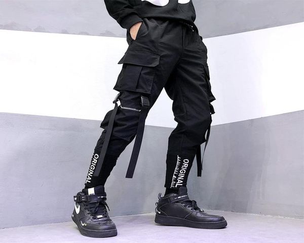 men039s charge hip hop multi pocket jogging black street pants fashion belt3877466
men039s charge hip hop multi pocket jogging black street pants fashion belt3877466