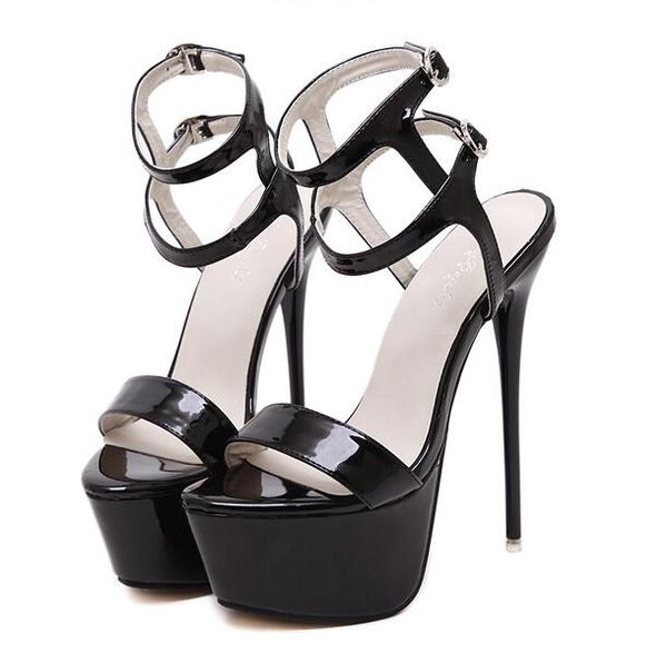 summer fashion sandals open toe 16cm high heels party dress wedding nightclub women shoes black
summer fashion sandals open toe 16cm high heels party dress wedding nightclub women shoes black