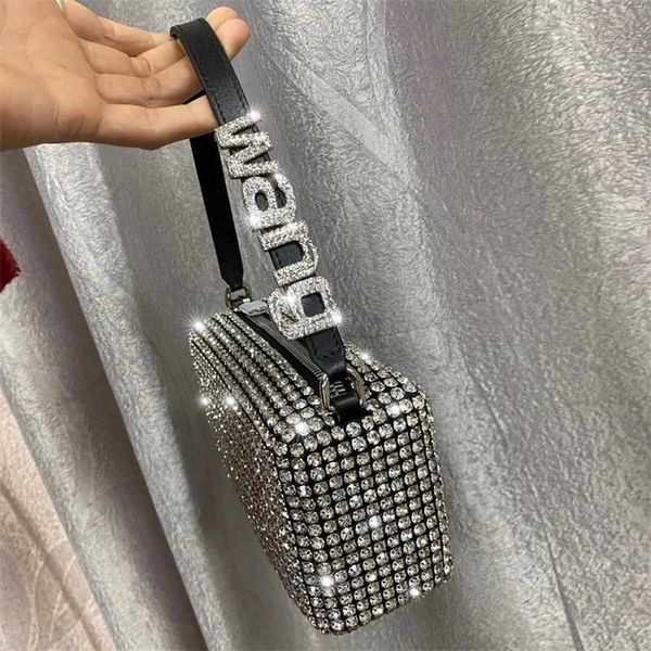 luxury designer letter wang rhinestone sling bag fashion bling diamond women crossbody
luxury designer letter wang rhinestone sling bag fashion bling diamond women crossbody