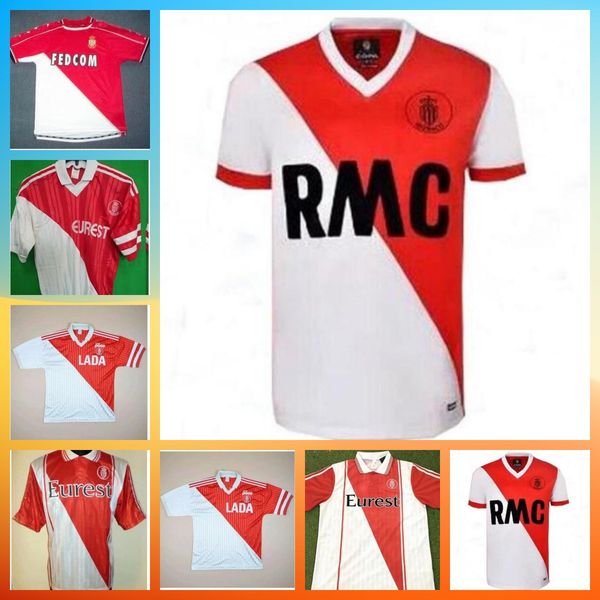 82 90 91 92 retro soccer jerseys monaco tuybens 1999-2000 home dalger vintage 96-97 as ben yedder jovetic golovin thai quality, Black;yellow
82 90 91 92 retro soccer jerseys monaco tuybens 1999-2000 home dalger vintage 96-97 as ben yedder jovetic golovin thai quality, Black;yellow