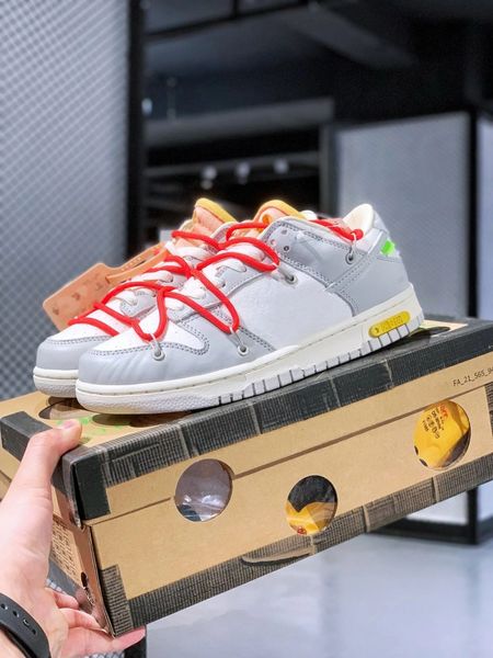 ow basketball shoes sb dunks low dear lot 36 of 50 sail neutral grey yellow solar red dear summer outdoor sneaker sports with original box
ow basketball shoes sb dunks low dear lot 36 of 50 sail neutral grey yellow solar red dear summer outdoor sneaker sports with original box