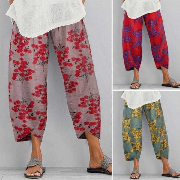 summer casual pants fashionable retro printed cropped womens trousers, Black;white
summer casual pants fashionable retro printed cropped womens trousers, Black;white