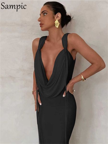 casual dresses sampic swinging collar sleeveless bodycon maxi dress women summer backless elegant party dresses clubwear white r230223, Black;gray
casual dresses sampic swinging collar sleeveless bodycon maxi dress women summer backless elegant party dresses clubwear white r230223, Black;gray