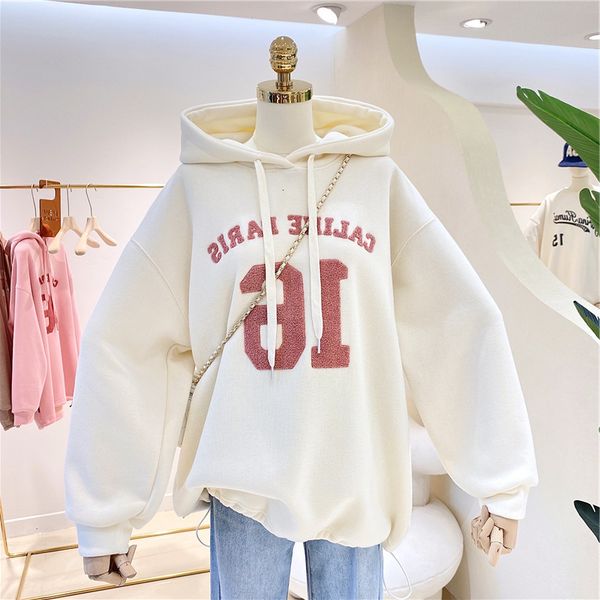 womens hoodies sweatshirts white letter embroidery oversized hoodie vintage loose casual sweatshirt long sleeve pullover warm fashion clothe, Black
womens hoodies sweatshirts white letter embroidery oversized hoodie vintage loose casual sweatshirt long sleeve pullover warm fashion clothe, Black