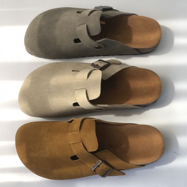 2023 women's boston sandals suede slippers leather taupe clogs mules platform arizona suede sandals women clogs leather tabacco habana, Black
2023 women's boston sandals suede slippers leather taupe clogs mules platform arizona suede sandals women clogs leather tabacco habana, Black
