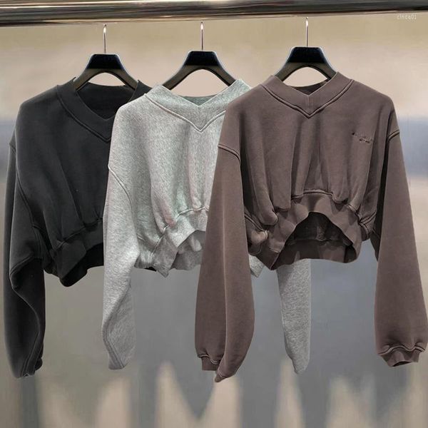 women's hoodies autumn/winter v-neck and fleece short with letter-embroidered high-waisted sports casual hoodie jacket, Black
women's hoodies autumn/winter v-neck and fleece short with letter-embroidered high-waisted sports casual hoodie jacket, Black