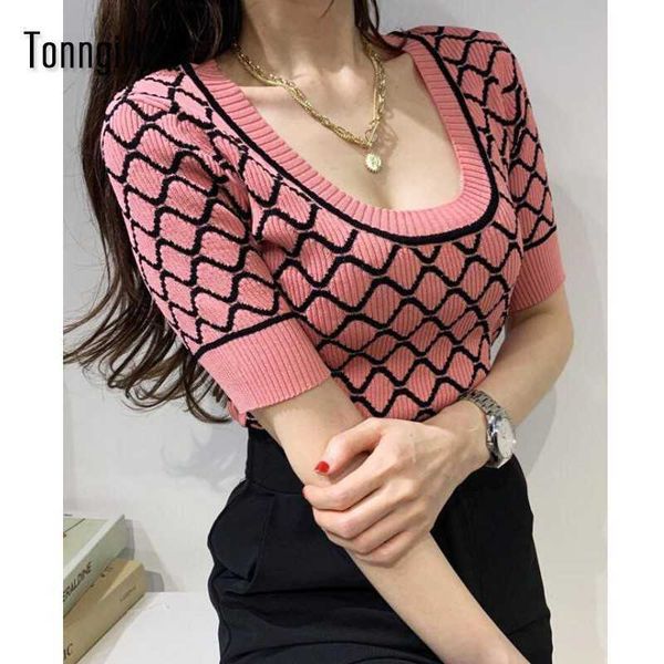 women's t-shirt tonngirls halterneck silk knitwear reversible gridding short sleeve woman's sweater slim japanese streetwear z0301, White
women's t-shirt tonngirls halterneck silk knitwear reversible gridding short sleeve woman's sweater slim japanese streetwear z0301, White