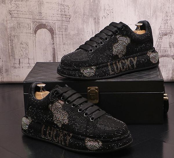luxury royal style men wedding dress shoes spring autumn handmade embroidery pattern exotic designer loafers fashion lace-up casual sneakers, Black
luxury royal style men wedding dress shoes spring autumn handmade embroidery pattern exotic designer loafers fashion lace-up casual sneakers, Black