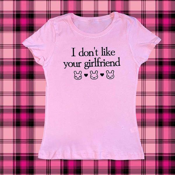 women's t-shirt aesthetic graphic print cute pink grunge baby tee y2k clothes punk emo girl crop gothic slim vintage women's stree, White
women's t-shirt aesthetic graphic print cute pink grunge baby tee y2k clothes punk emo girl crop gothic slim vintage women's stree, White