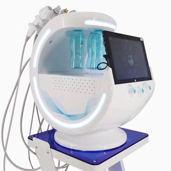 hydrotherapy facial machine beauty machine great price 7 in 1 with skin analyzer function powerful deep skin clean care, Black;white 
hydrotherapy facial machine beauty machine great price 7 in 1 with skin analyzer function powerful deep skin clean care, Black;white